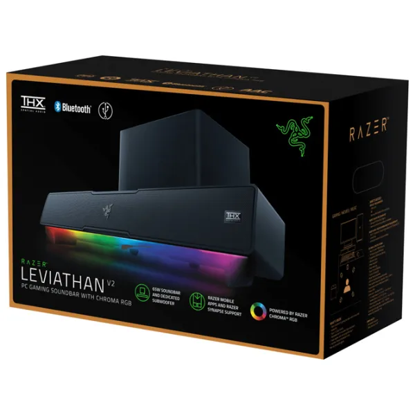 Саундбар Razer Leviathan V2  / Черный photo 6