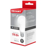 Лампочка светодиодная Rexant A60 604-201 E27/ 20.5 Вт/ 6500 К/ 1948лм/ White photo 2