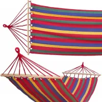Hamac Jumi OH-945401 100 kg / Bumbac / Red photo 2