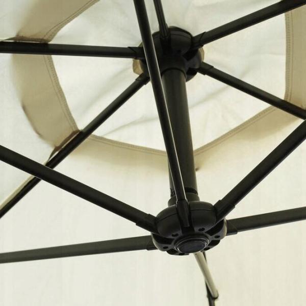 Umbrelă de grădină Jumi OM-433878 Grey photo 3