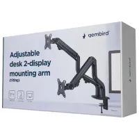 Suport pentru monitor Gembird MA-DA2-02 VESA 100 x 100 mm/ Black photo 2