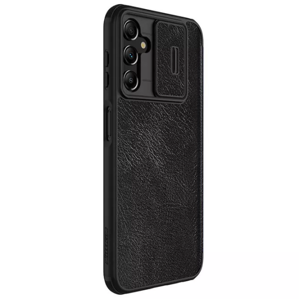 Husă pentru smartphone Samsung Galaxy A24 Nillkin/ Flip Cover/ Piele/ Black photo 3