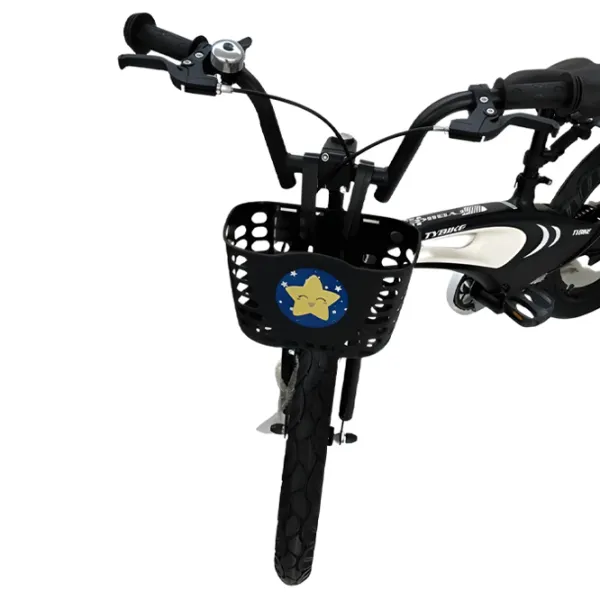 Bicicletă TyBike BK-1 16" 14" Aluminiu/ Black White photo 4