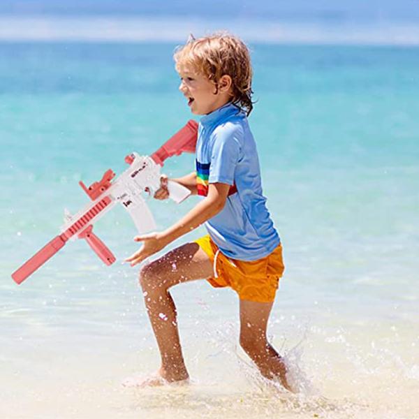 Pistol cu apa Water Gun M416 3+/ Apă/ Pink photo 6