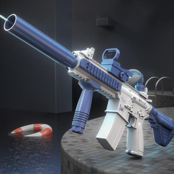 Pistol cu apa Water Gun M416 3+/ Apă/ Blue photo 3