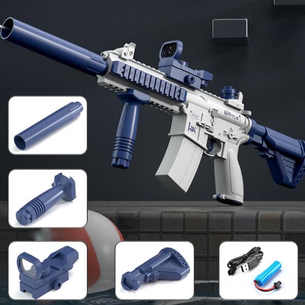 Pistol cu apa Water Gun M416 3+/ Apă/ Blue photo 6