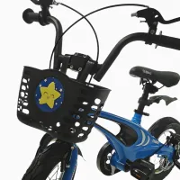 Bicicletă TyBike BK-1 Spoke 18" 14" Aliaj de magneziu / Blue Black photo 2