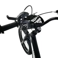 Bicicletă TyBike BK-1 Spoke 12" 14" Aliaj de magneziu / Black White photo 3