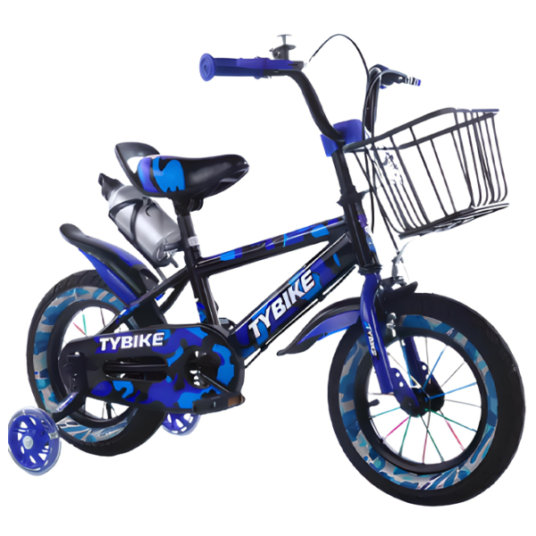 Велосипед TyBike BK-3 16" Алюминий/ Синий Черный photo 2 Велосипед TyBike BK-3 16" Алюминий/ Синий Черный photo 2