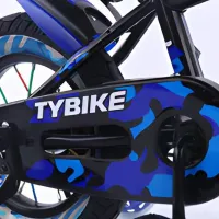 Bicicletă TyBike BK-3 16" Aluminiu / Blue Black photo 3