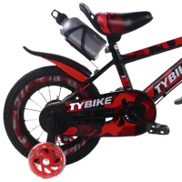 Bicicletă TyBike BK-3 12" Aluminiu / Red Black photo 3
