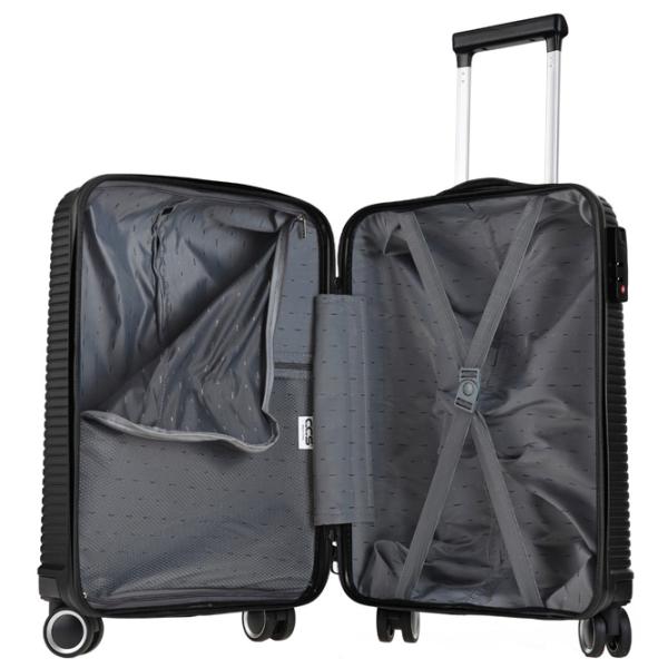 Valiză CCS 5224 62l/ Black photo 5
