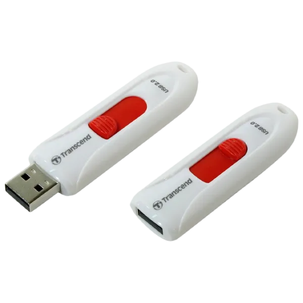 Transcend Jet Flash 590 4 GB White photo 4