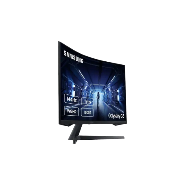 Монитор Samsung Odyssey G5 C27G55TQ 27" 2K 144 Гц/ 1 мс/ Черный photo 2 Монитор Samsung Odyssey G5 C27G55TQ 27" 2K 144 Гц/ 1 мс/ Черный photo 2