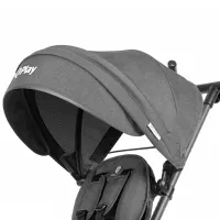 Triciclu Qplay Rito Star 20 kg/ Black photo 5