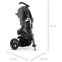 Triciclu Qplay Rito Star 20 kg/ Black photo 10
