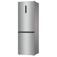 Frigider Gorenje NRK 6192 AXL4 cu congelator jos 302 l / 185 cm / Inox photo 2