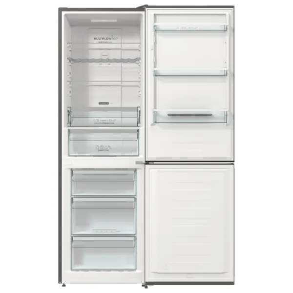 Frigider Gorenje NRK 6192 AXL4 cu congelator jos 302 l / 185 cm / Inox photo 5