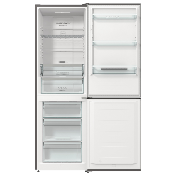 Frigider Gorenje NRK 6192 AXL4 cu congelator jos 302 l / 185 cm / Inox photo 5