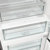 Frigider Gorenje NRK 6192 AXL4 cu congelator jos 302 l / 185 cm / Inox photo 9
