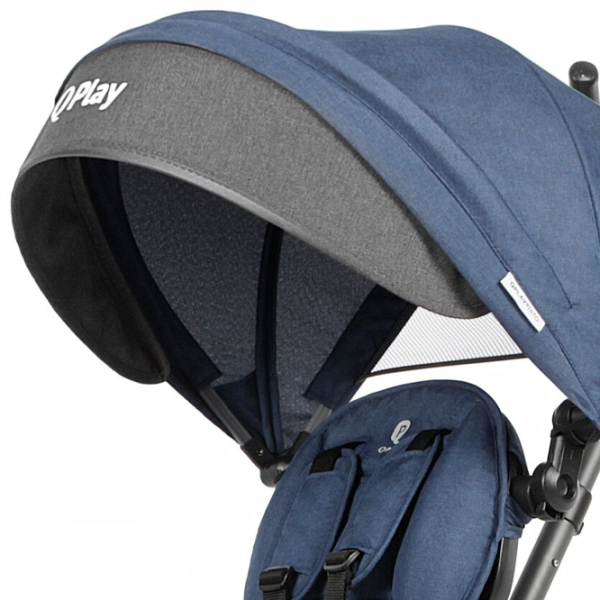 Трицикл Qplay Rito Star 20 кг/ Синий photo 5 Трицикл Qplay Rito Star 20 кг/ Синий photo 5