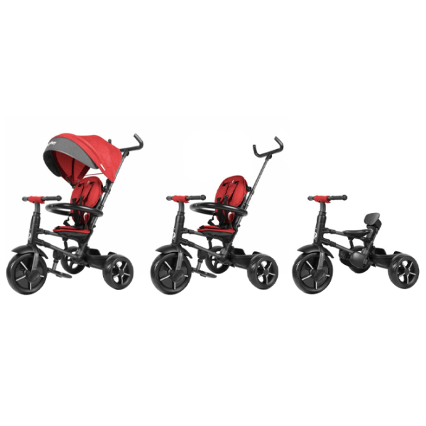 Трицикл Qplay Rito Star 20 кг/ Красный photo 4 Трицикл Qplay Rito Star 20 кг/ Красный photo 4