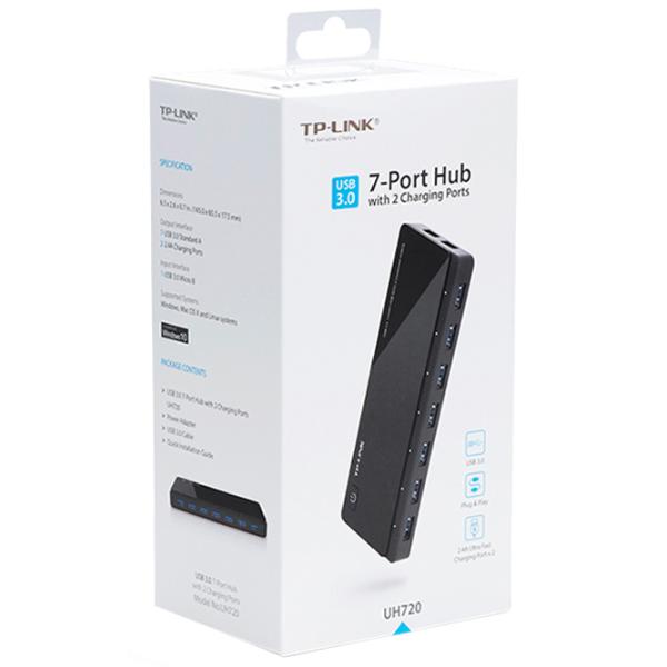 Adapter TP-Link UH720 USB/ Black photo 3
