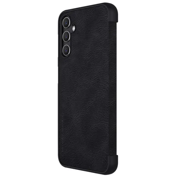 Husă pentru smartphone Samsung Galaxy A14 4G Nillkin/ Flip Cover/ Piele/ Black photo 3
