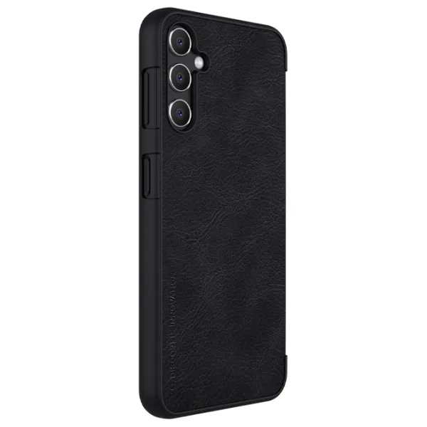 Husă pentru smartphone Samsung Galaxy A14 4G Nillkin/ Flip Cover/ Piele/ Black photo 4