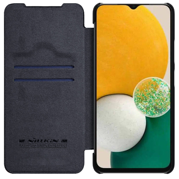 Husă pentru smartphone Samsung Galaxy A14 4G Nillkin/ Flip Cover/ Piele/ Black photo 6