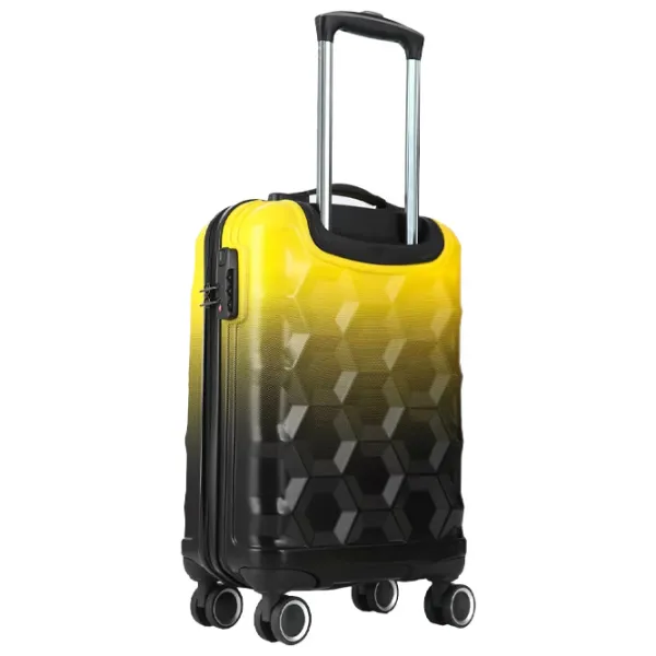 Valiză CCS 5226 45l/ Black Yellow photo 3