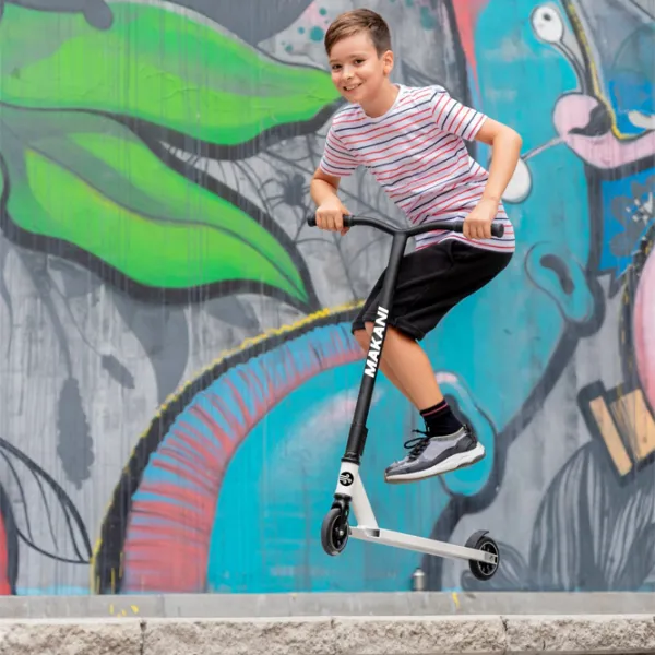Детский двухколёсный самокат Kikka Boo Makani Scout (31006010077) 100 кг/ Черный photo 5