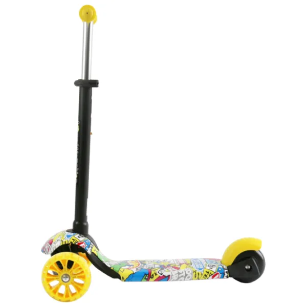 Детский трёхколёсный самокат Lorelli Draxter Plus (10390140019) 20 кг/ Желтый photo 5