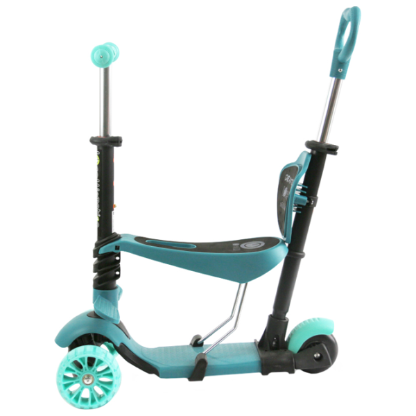 Trotinetă pentru copii cu trei roți Lorelli Draxter Plus (10390140020) 20 kg/ Mint photo 3