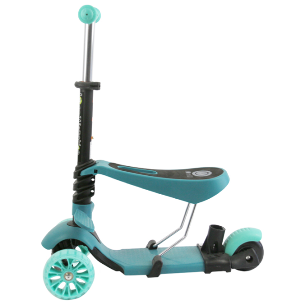 Trotinetă pentru copii cu trei roți Lorelli Draxter Plus (10390140020) 20 kg/ Mint photo 4
