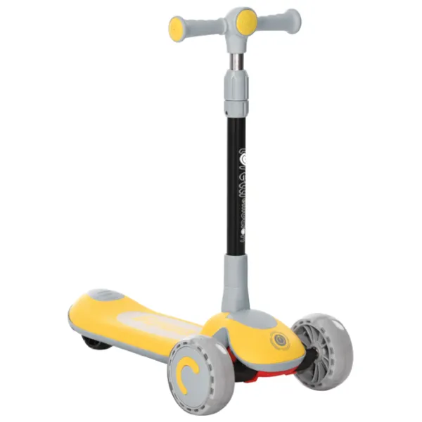 Trotinetă pentru copii cu trei roți Lorelli Trio (10390150004) 50 kg/ Yellow photo 5