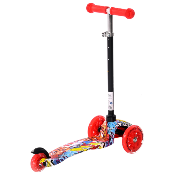 Trotinetă pentru copii cu trei roți Lorelli Mini (10390010002) 20 kg/ Multicolor photo 3