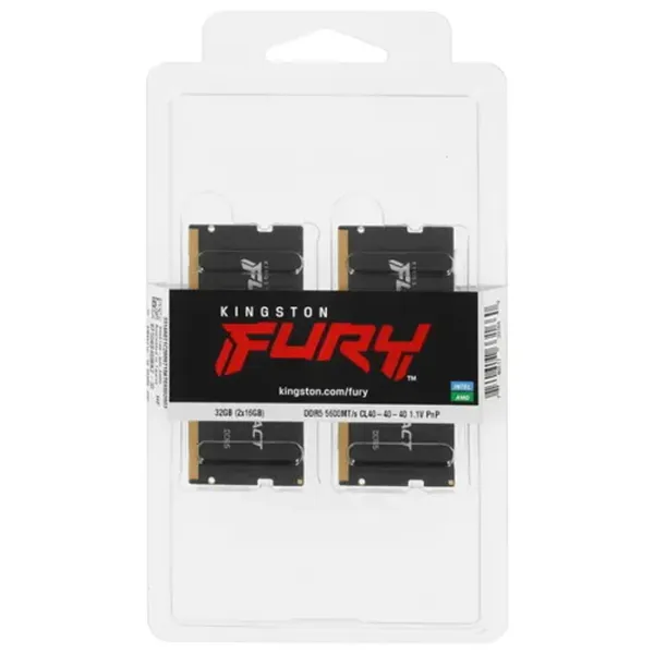 Оперативная память Kingston FURY IMPACT KF556S40IBK2-32 SO-DIMM/ DDR5/ 32 ГБ photo 4
