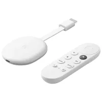 TV приставка Google Chromecast с Google ТВ 4К HDMI/ Snow photo 3