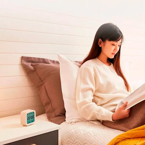 Ceas cu alarmă smart Xiaomi Qingping Beige photo 4