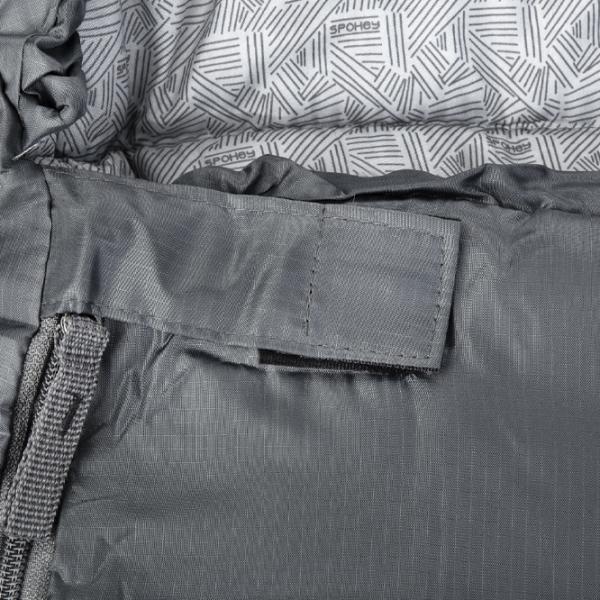 Спальный мешок Spokey Nordic 250 (928463) Polyester/ Черный Серый photo 6 Спальный мешок Spokey Nordic 250 (928463) Polyester/ Черный Серый photo 6