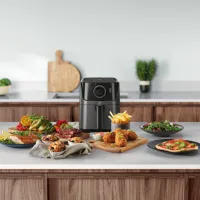 Мульти-печь фритюрница Electrolux E5AF1-4GB 1350 Вт / Черный photo 6