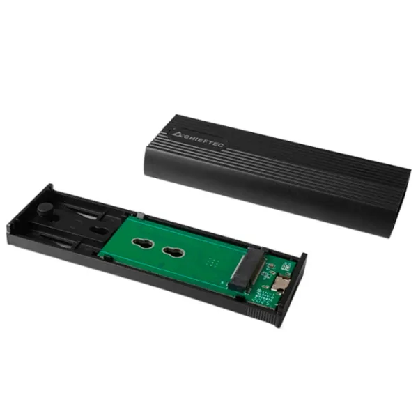 Внешний корпус для SSD Chieftec CEB-M2C-TL USB Type-C/ Черный photo 3