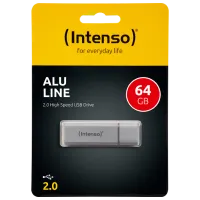 Intenso Alu Line 64 GB Silver photo 3