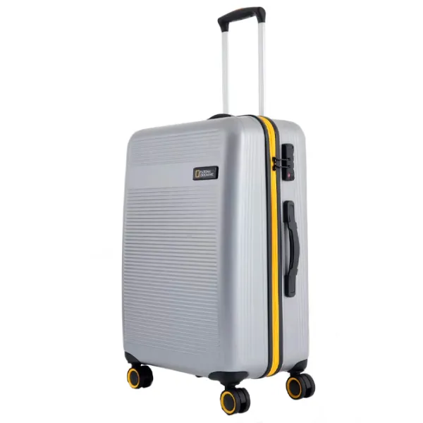 Valiză National Geographic N-2004 45l/ Silver photo 2
