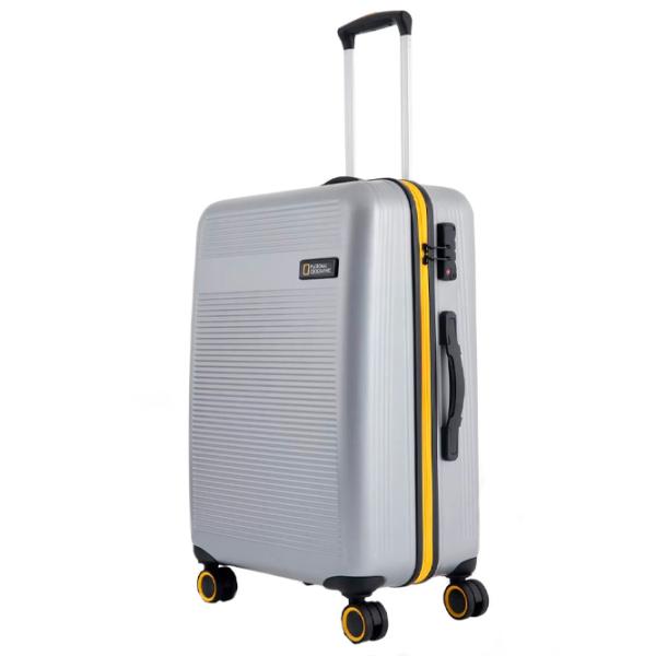 Valiză National Geographic N-2004 45l/ Silver photo 2