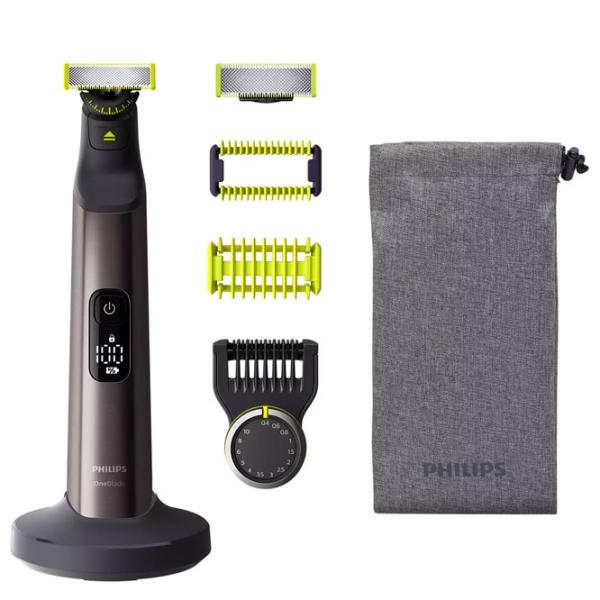 Trimmer facial Philips QP6551/ 17 Gray photo 2