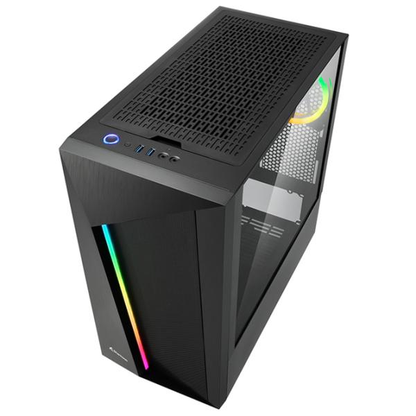 Carcasă Sharkoon REV 100 Mid Tower / Black photo 3