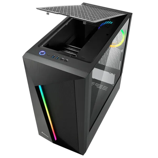 Carcasă Sharkoon REV 100 Mid Tower / Black photo 4