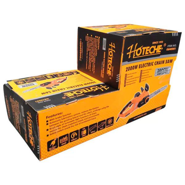 Цепная пила Hoteche G840001 Электрическая/ Желтый photo 10
